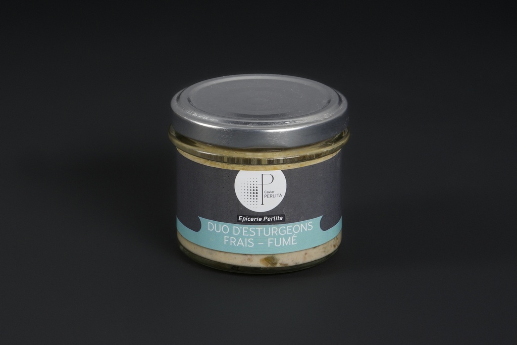 Tartinade d'esturgeon frais / fumé