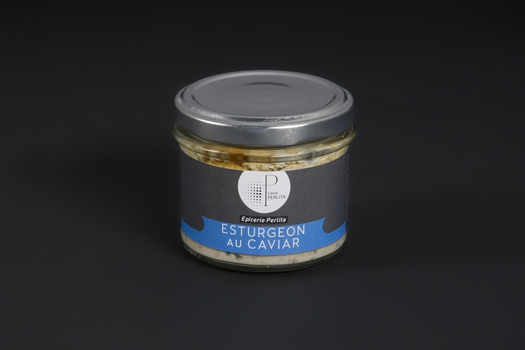 Tartinade d'esturgeon aux caviar