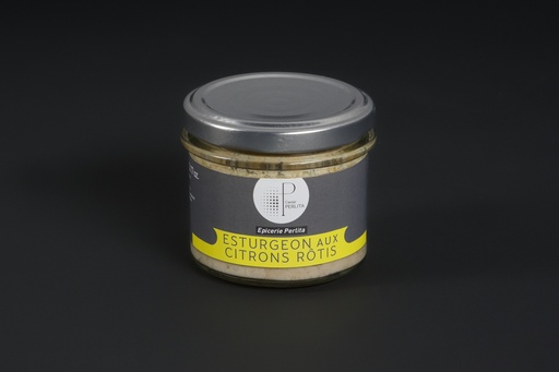 Tartinade d'esturgeon aux citrons rôtis